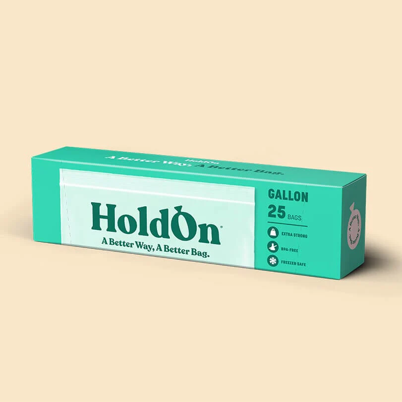 HoldOn Compostable Zipseal Gallon Bags - Image 5