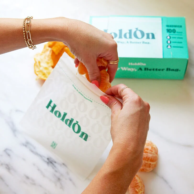 HoldOn Compostable Zipseal Sandwich Bags - Image 3