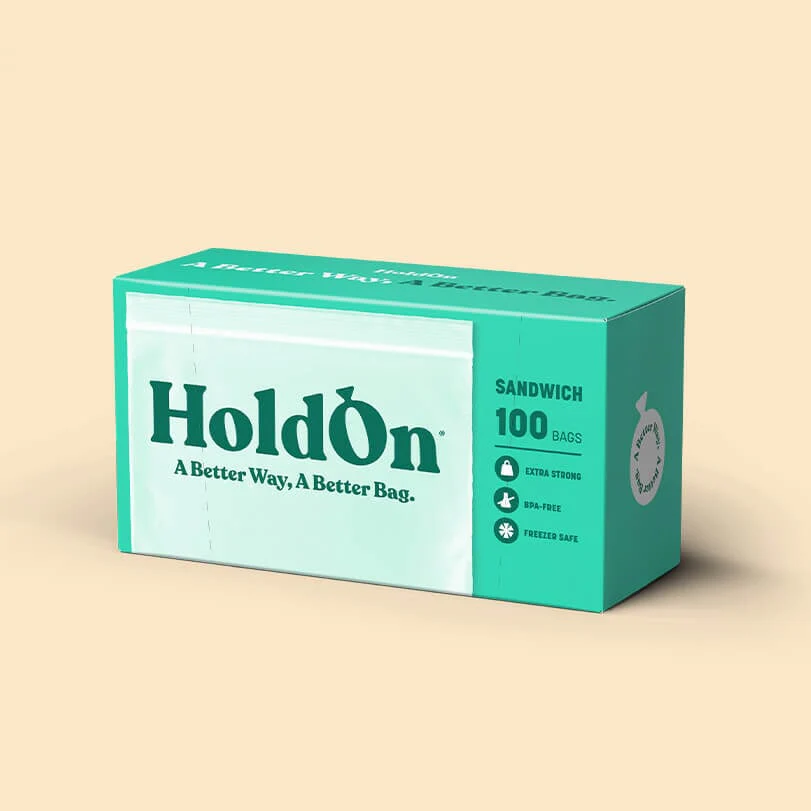 HoldOn Compostable Zipseal Sandwich Bags - Image 5